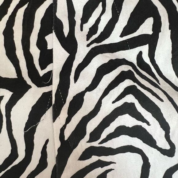 Jessica McClintock Dress for Gunne Sax Size 3/4 Mermaid Style zebra print - Picture 12 of 14